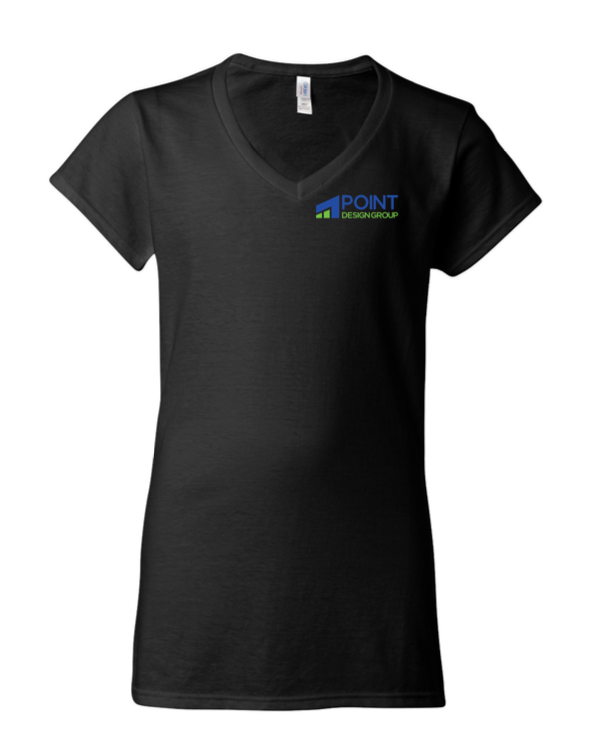 Gildan Ladies V neck