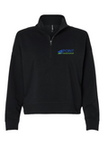 Independent Trading women's 1/2 zip Fleece